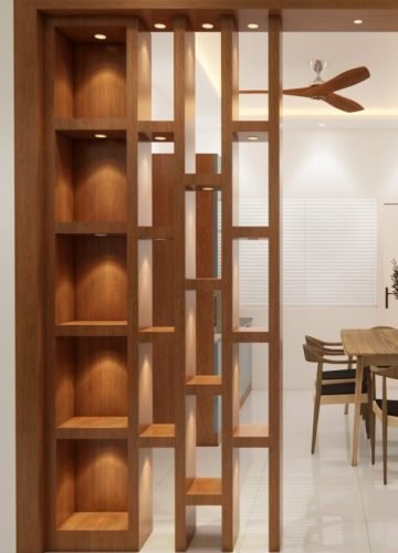 wooden partition space interior designs for home interior